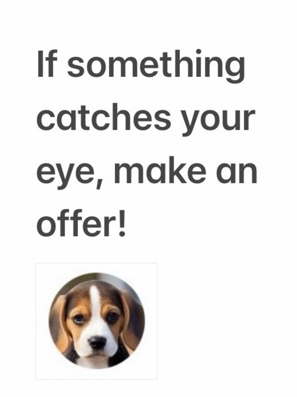 More than likely, I’ll accept!